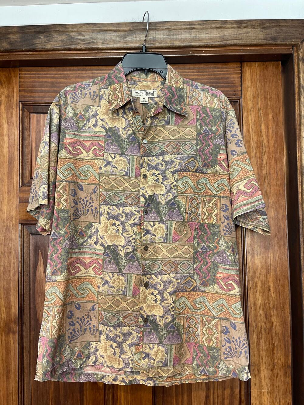 Tori Richard Hawaiian print shirt M